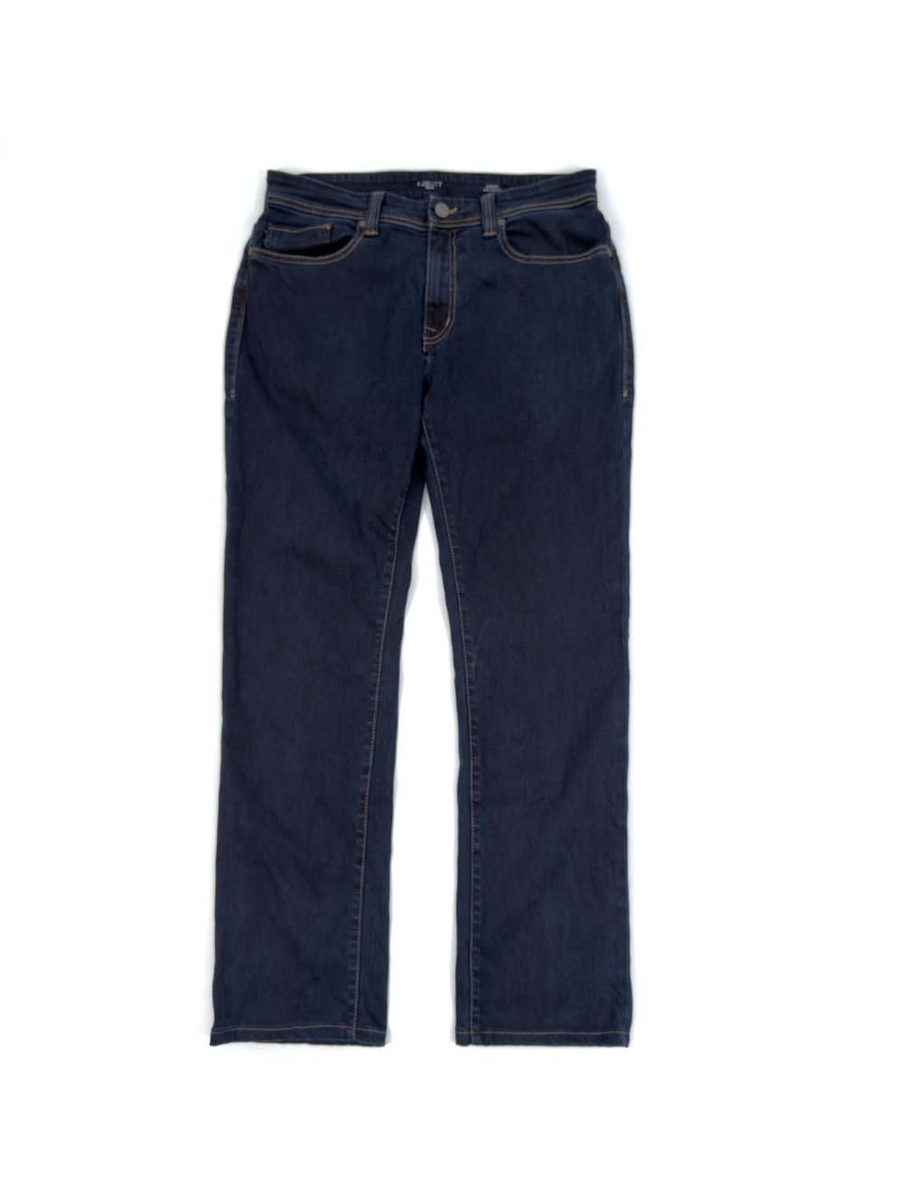 Fidelity Denim Jimmy Slim Straight Jeans Mens 33/31 (Tag 34) Blue Dark Wash